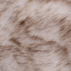 Luxury Edition: Wolkenweicher Kunstfell Teppich mit Anti-Rutsch-Unterseite, 2200 GSM, 60x100 cm, Weiß Beige
