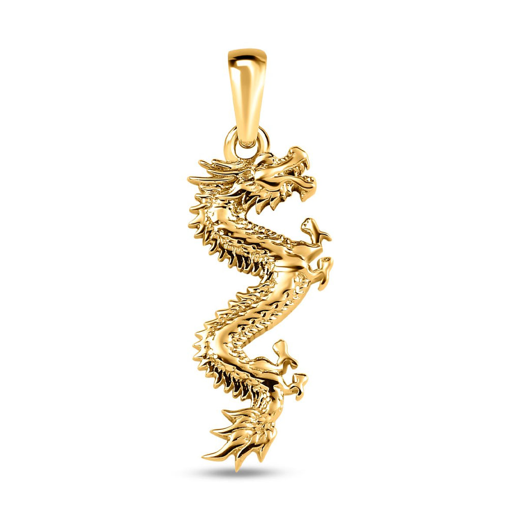375 Gold Drachen Anhänger, ca. 1,41g
