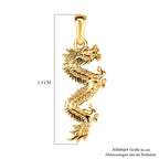 375 Gold Drachen Anhänger, ca. 1,41g