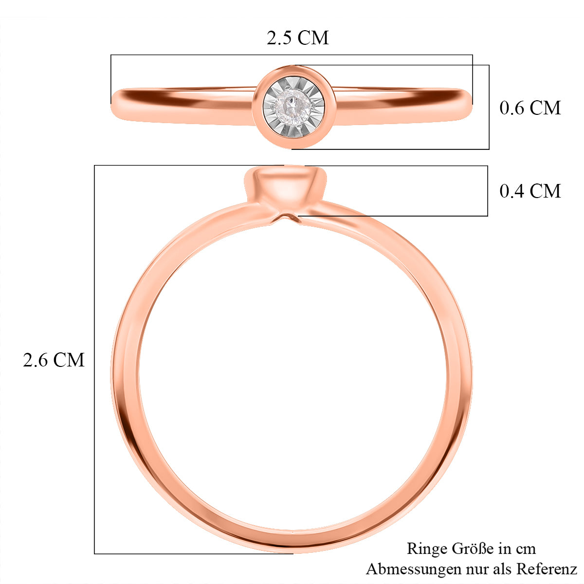 Roségold Vermeil