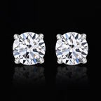 Lab-grown Diamant, IGI zertifiziert SI-GH Ohrringe, 585 Weißgold, ca. 0.50 ct