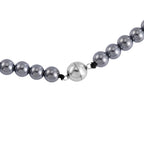 Terahertz Halskette ca. 53.25 cm 925 Silber rhodiniert ca. 295.70 ct