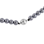 Terahertz Halskette ca. 53.25 cm 925 Silber rhodiniert ca. 232.60 ct