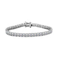 Moissanit 19cm Eternity Armband- 13,82 ct.