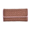 Chaos by Elsie- Portemonnaie aus Leder, pink-weave