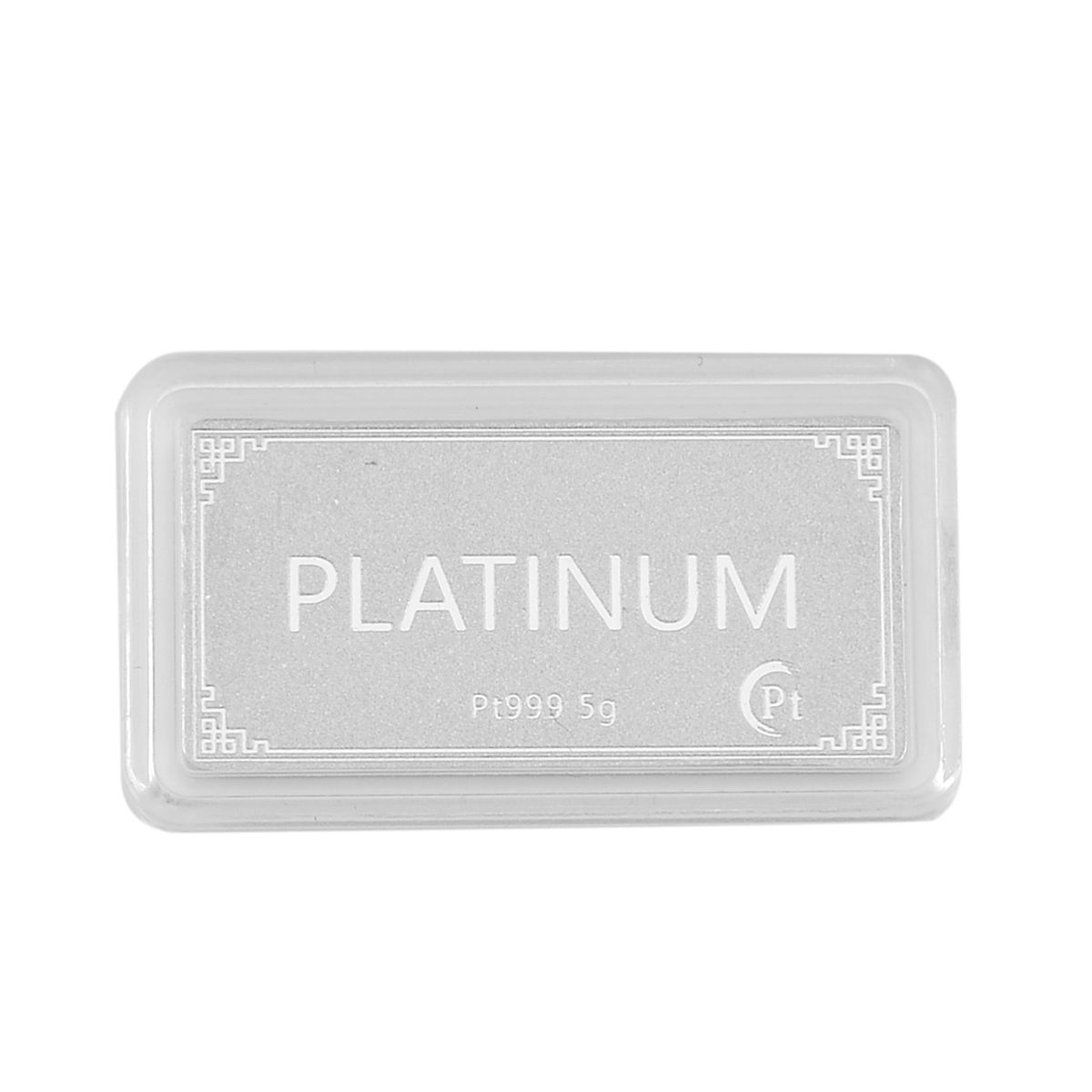 999 Platin Barren, ca. 5,00g