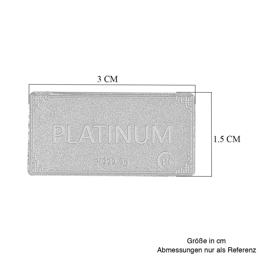 999 Platin Barren, ca. 5,00g