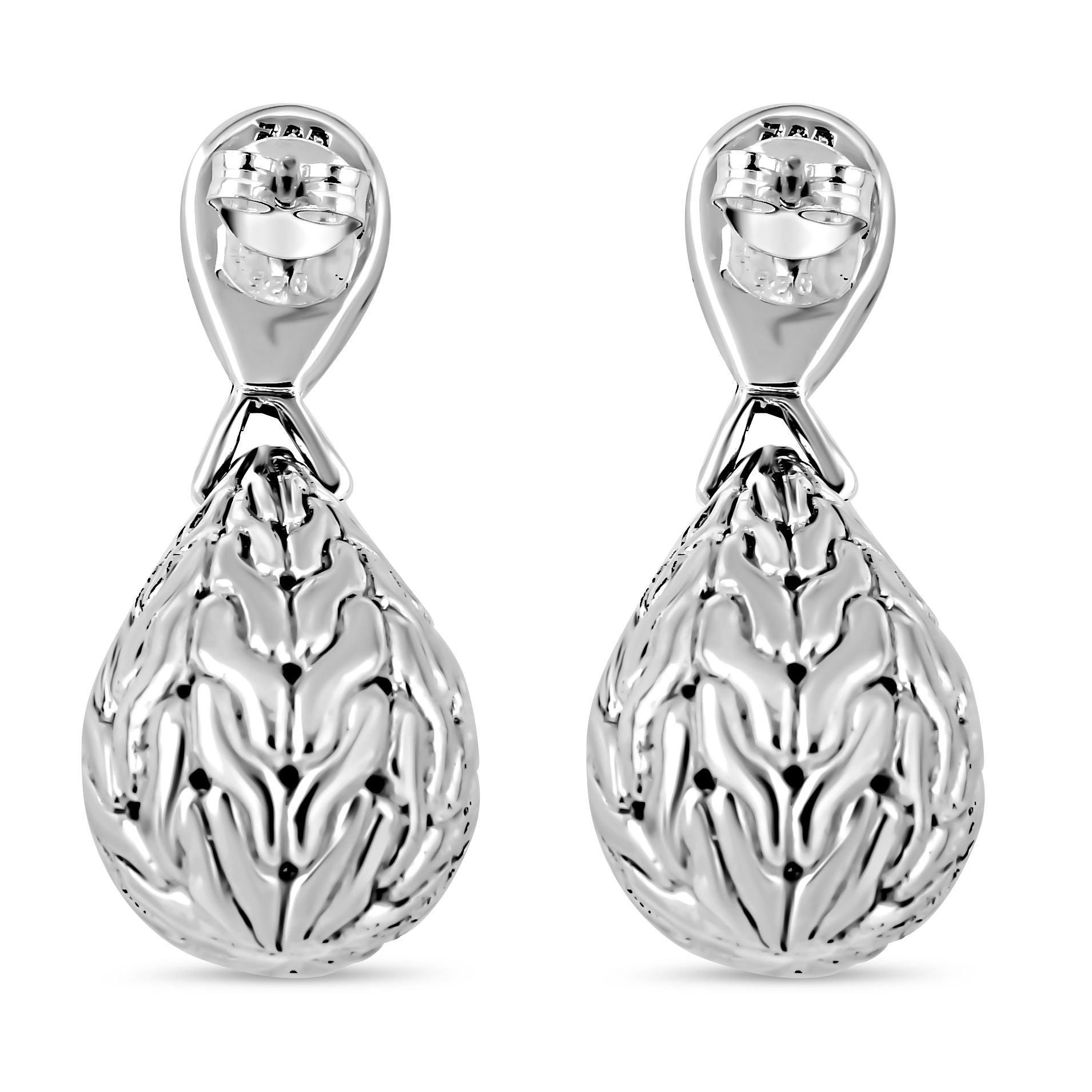 Royal Bali - Padian Ohrringe, 925 Silber ca. 13,22g
