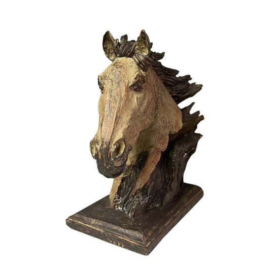 Harz Home Dekor, 15.5x13x25.5cm, Pferd