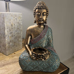 Harz Home Dekor, 15.5x13x25.5cm, Buddha