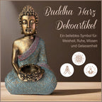 Harz Home Dekor, 15.5x13x25.5cm, Buddha