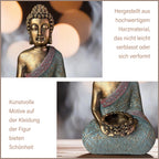 Harz Home Dekor, 15.5x13x25.5cm, Buddha