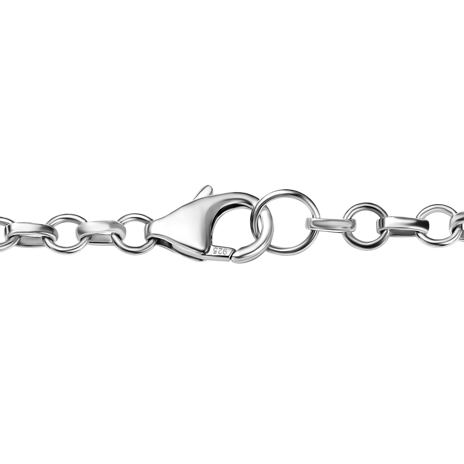 Amerikanische natürliche Sleeping Beauty Türkis Halskette, ca. 45 cm, 925 Silber platiniert, ca. 6.97 ct