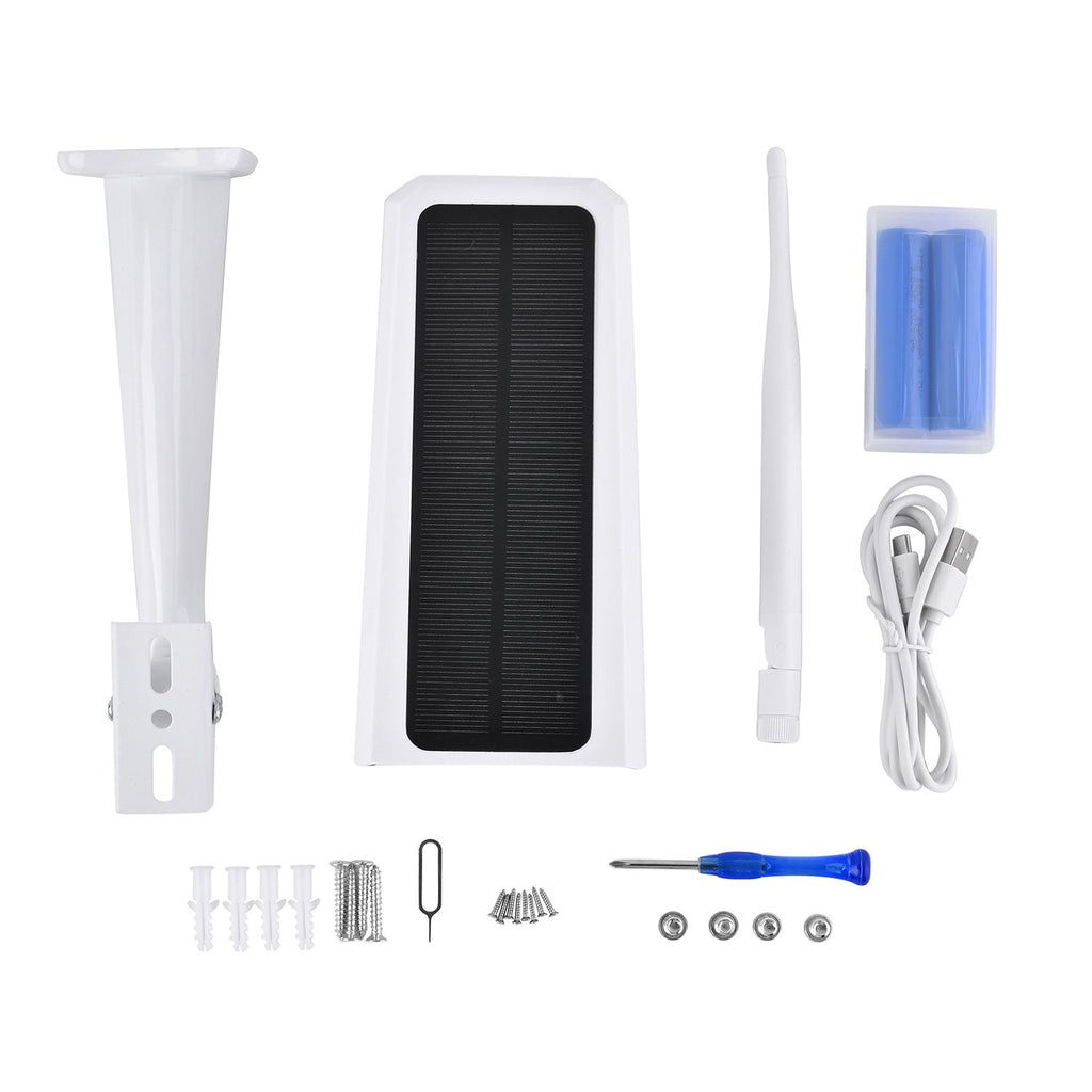 WIFI Solar Bullet Kamera, unterstützt 2.4G WIFI, 2.0MP Auflösung, Objektiv, 3.6mm feste Linse