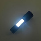 Vielseitige Multifunktions-LED-Taschenlampe mit COB-Seitenlicht, Zoom, Wasserdicht, 1200mAh Akku, Typ-C USB
