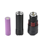 Hochleistungs LED-Taschenlampe mit Zoom-Funktion mit 3 Beleuchtungsmodi