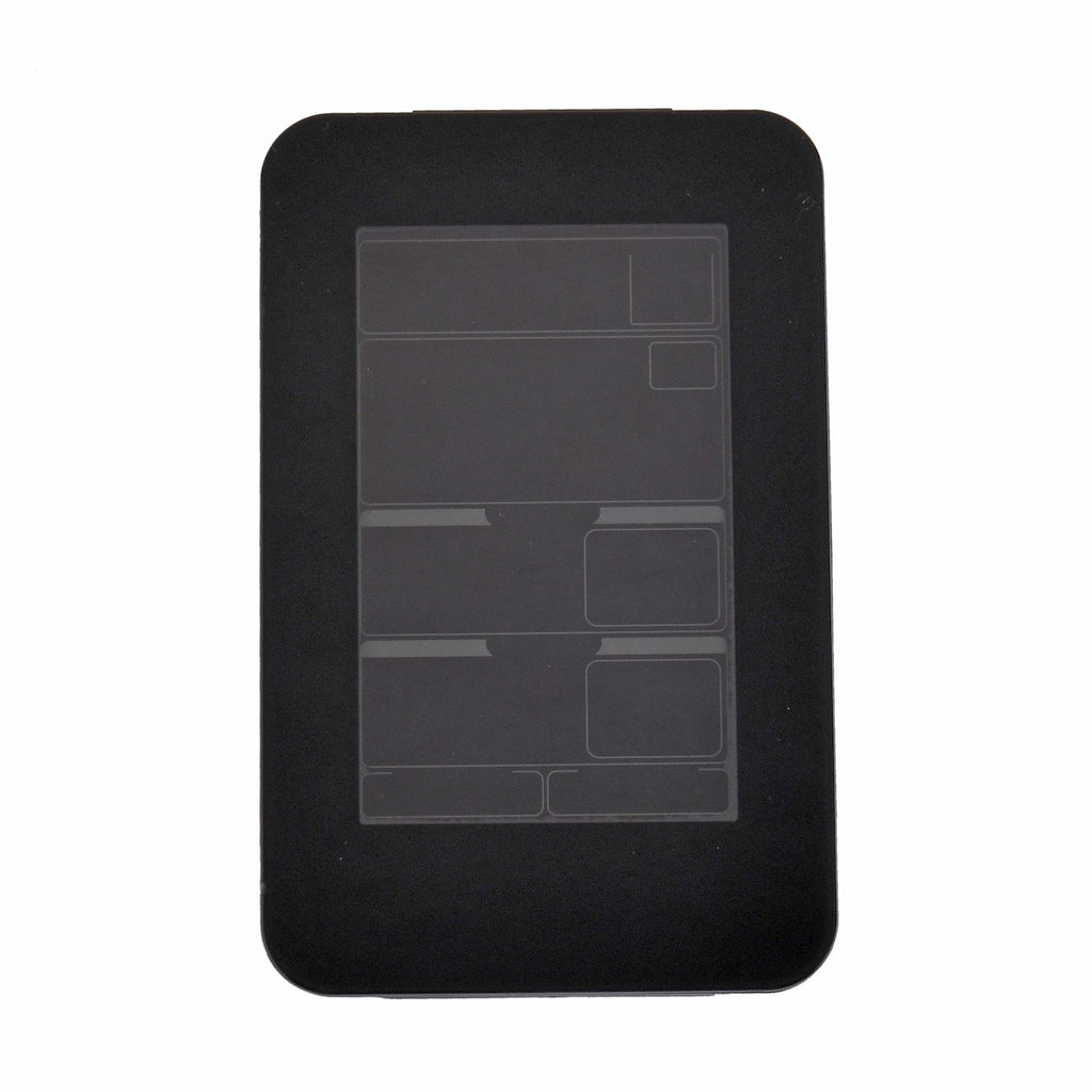 TechVision kabellose digitale Wetterstation, Innen-Außentemperatur, 18.5x12x2.5cm, Schwarz/Weiß