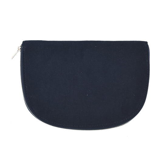 Schmuck Organizer mit besticktem Muster, Schwarz