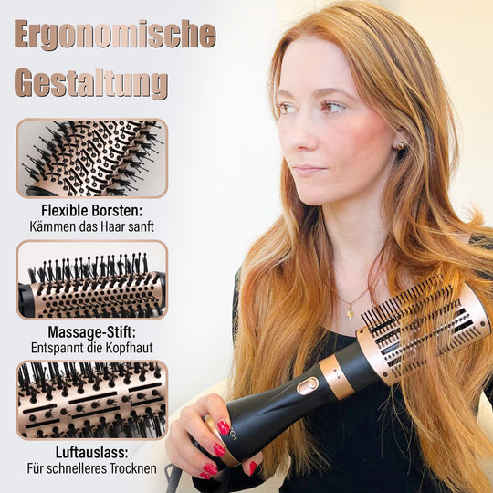 BEAUTECH - 5 in 1 Multi-Haarstyler mit Ersatzköpfen