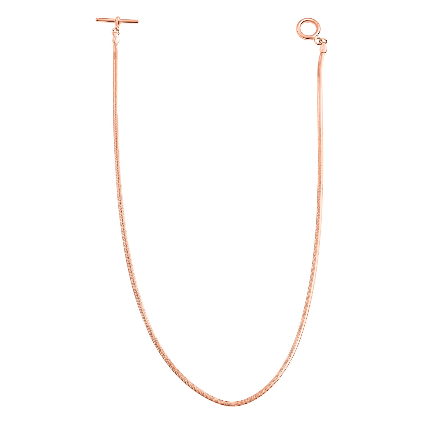 925 Silber rosévergoldet Kette ca. 45 cm ca. 6,59g
