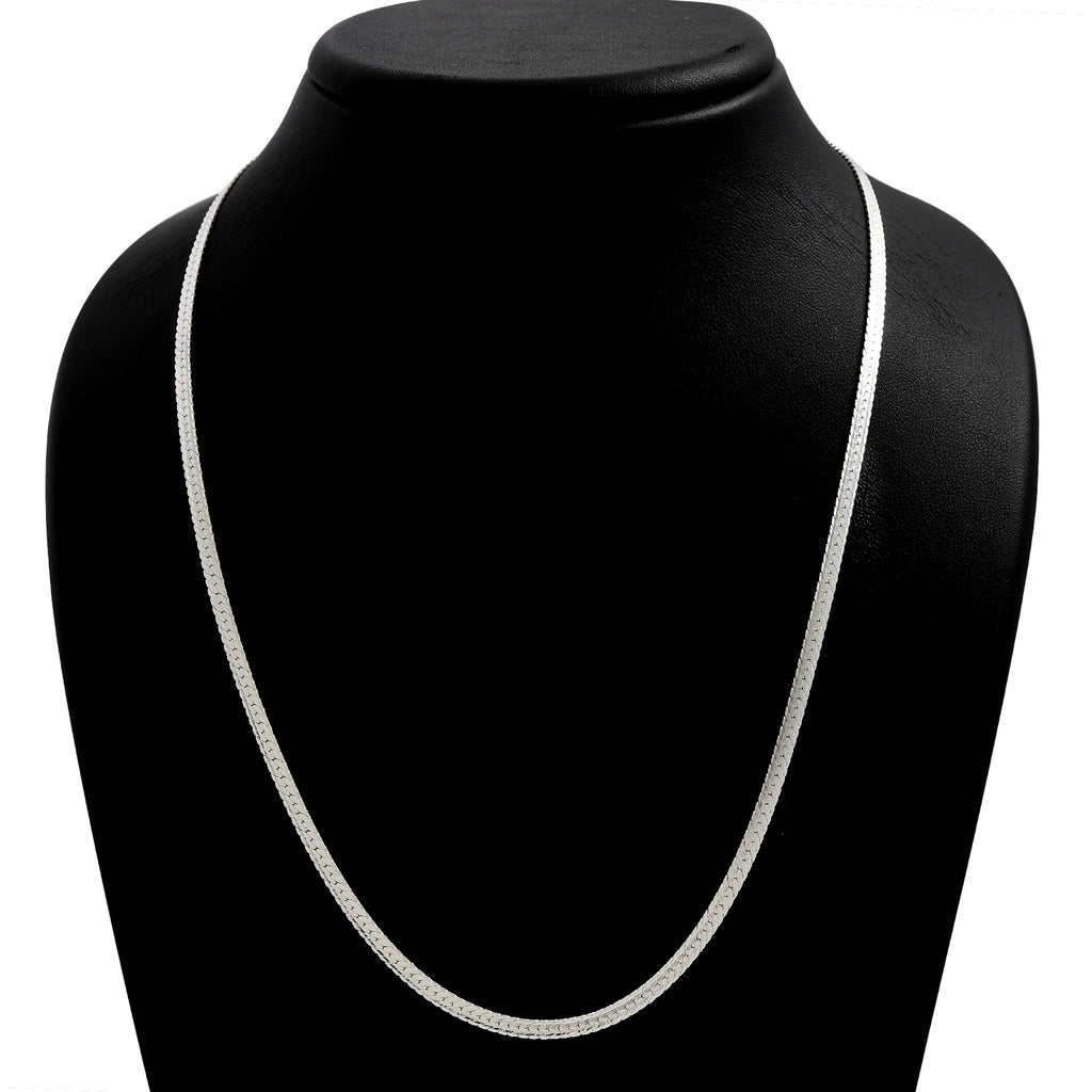 925 Silber Kette, ca. 50 cm, ca. 8,75g