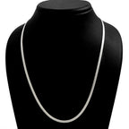 925 Silber Kette, ca. 50 cm, ca. 8,75g