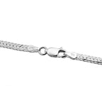 925 Silber Kette, ca. 50 cm, ca. 8,75g