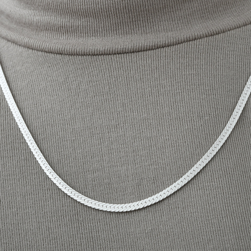 925 Silber Kette, ca. 50 cm, ca. 8,75g