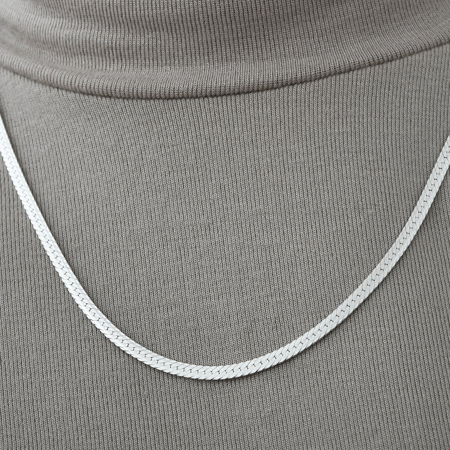 925 Silber Kette, ca. 50 cm, ca. 8,75g
