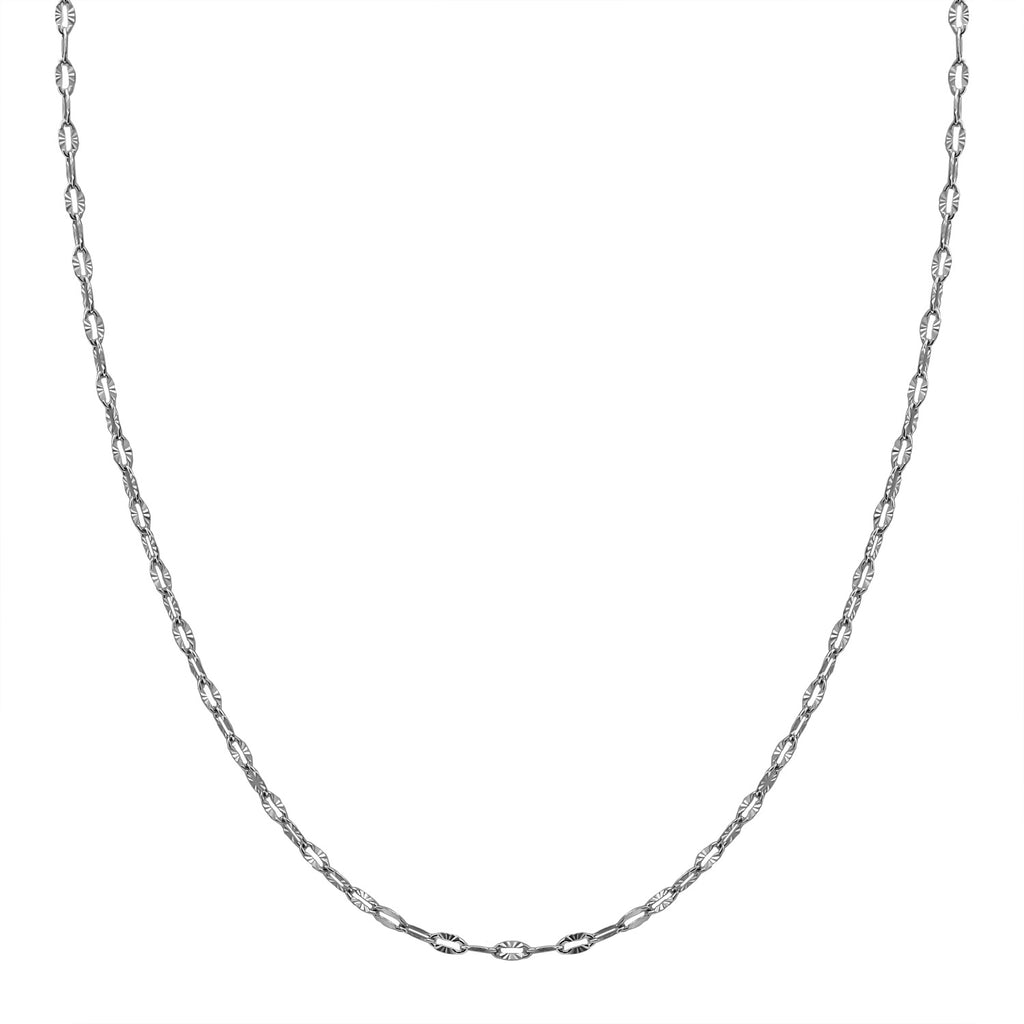 925 Silber Kette, ca. 75 cm, ca. 4,03g