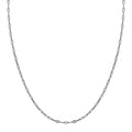 Ankerkette mit Diamantschliff-Muster 75 cm