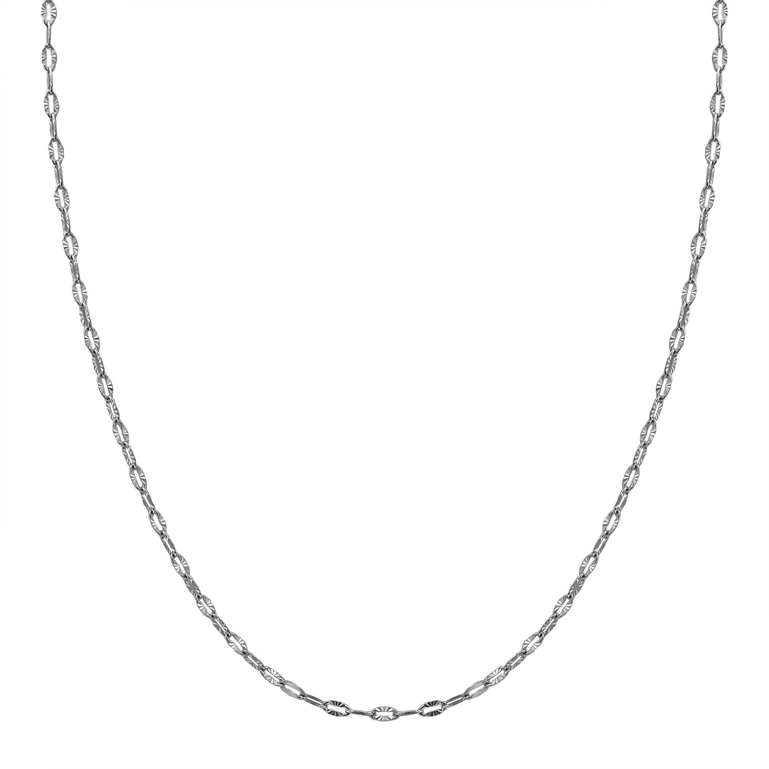 925 Silber Kette, ca. 75 cm, ca. 4,03g