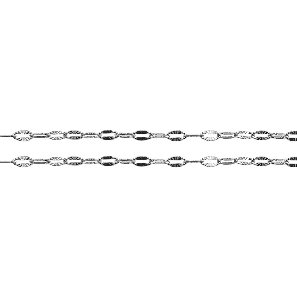 925 Silber Kette, ca. 75 cm, ca. 4,03g