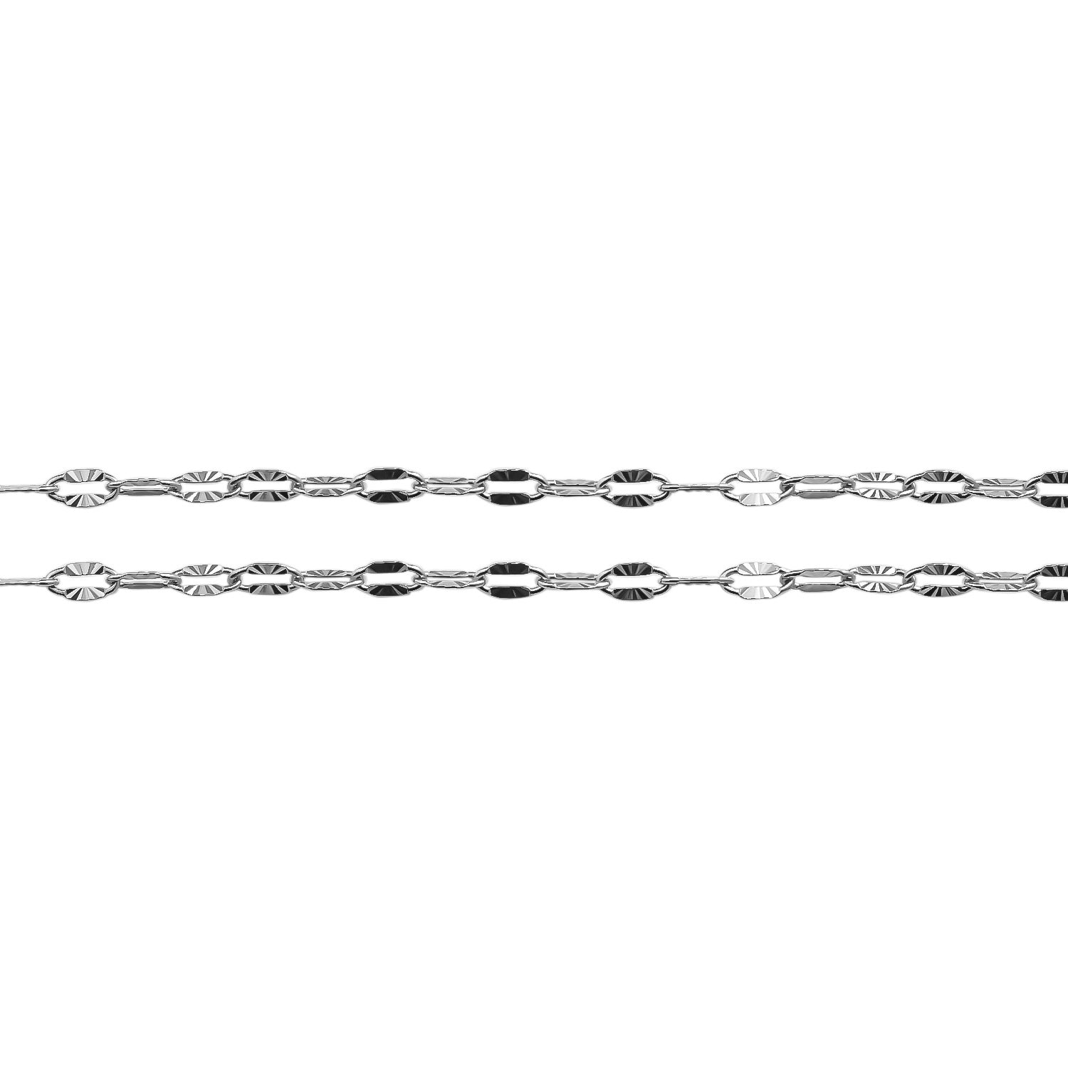 925 Silber Kette, ca. 75 cm, ca. 4,03g