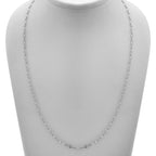 925 Silber Kette, ca. 75 cm, ca. 4,03g