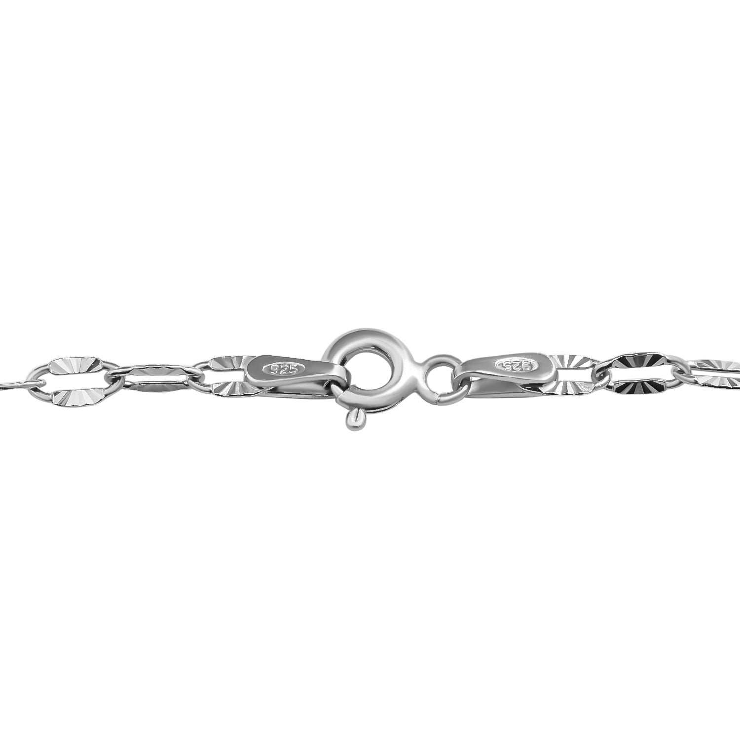 925 Silber Kette, ca. 75 cm, ca. 4,03g