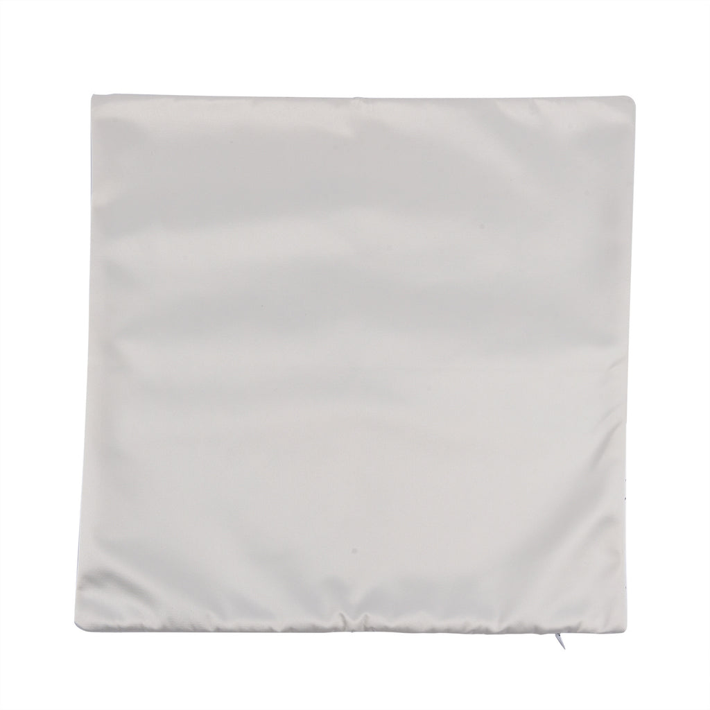 2er-Set, DIY Kissenbezug zum Bemalen mit 8 Textilfarb-Stiften, Größe 45x45 cm, Weiß, Mädchen mit Blumen