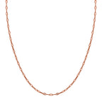 925 Silber rosévergoldet Kette ca. 75 cm ca. 4,08g