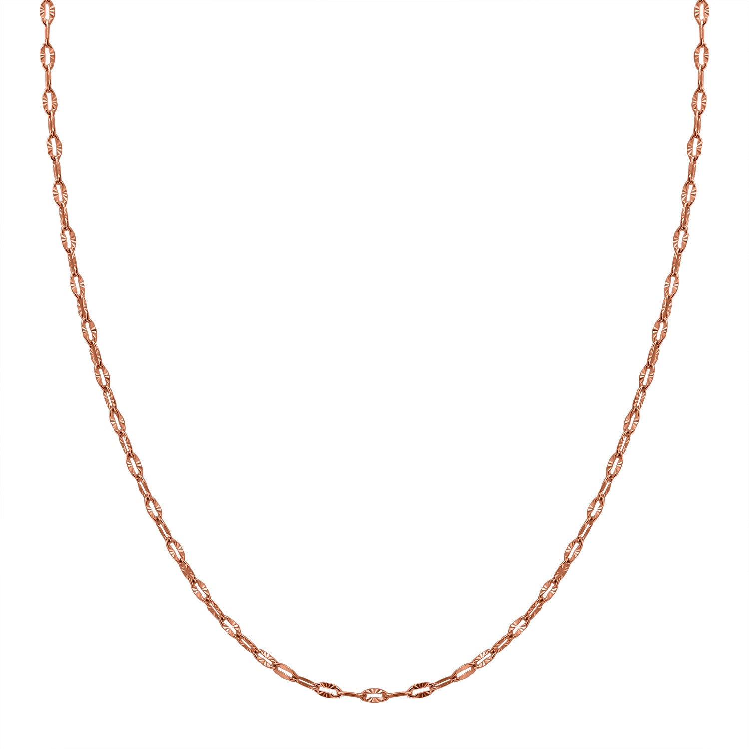 925 Silber rosévergoldet Kette ca. 75 cm ca. 4,08g