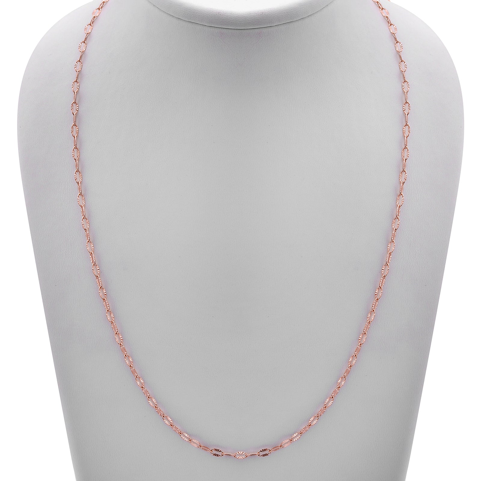 925 Silber rosévergoldet Kette ca. 75 cm ca. 4,08g