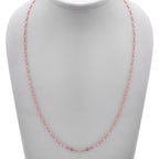 925 Silber rosévergoldet Kette ca. 75 cm ca. 4,08g