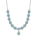 AA Sleeping Beauty Türkis Halskette - 2,52 ct.