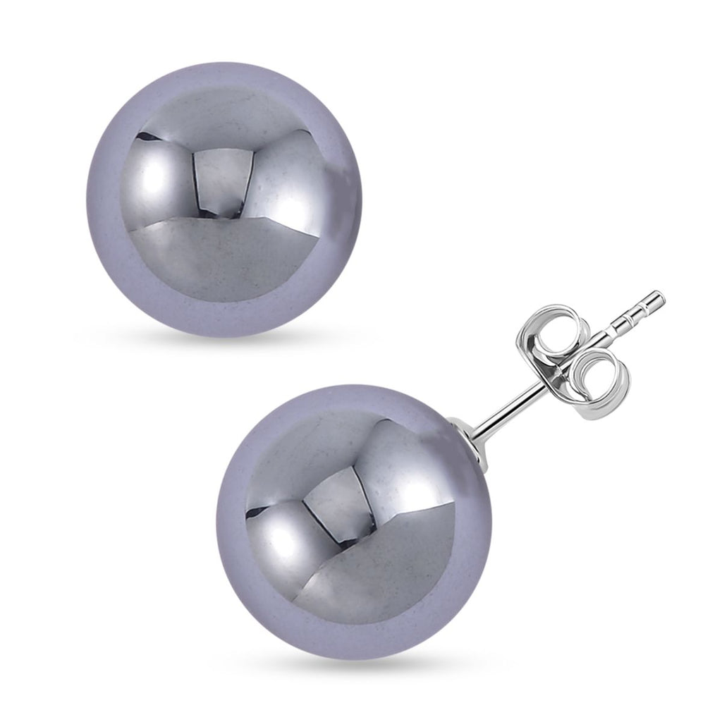 Terahertz Ohrringe 925 Silber rhodiniert