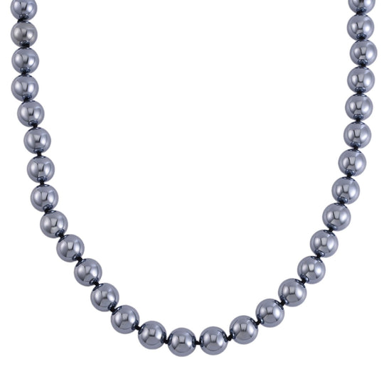 Terahertz Halskette ca. 50 cm 925 Silber rhodiniert ca. 595.00 ct