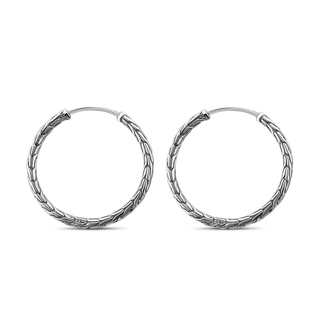 Royal Bali Kollektion - 925 Silber Ohrringe ca. 8,35g