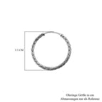 Royal Bali Kollektion - 925 Silber Ohrringe ca. 8,35g