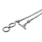 Royal Bali Kollektion - Sleeping Beauty Türkis Halskette ca. 50 cm 925 Silber ca. 2.60 ct