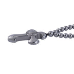 Terahertz Halskette ca. 50 cm 925 Silber rhodiniert ca. 245.00 ct