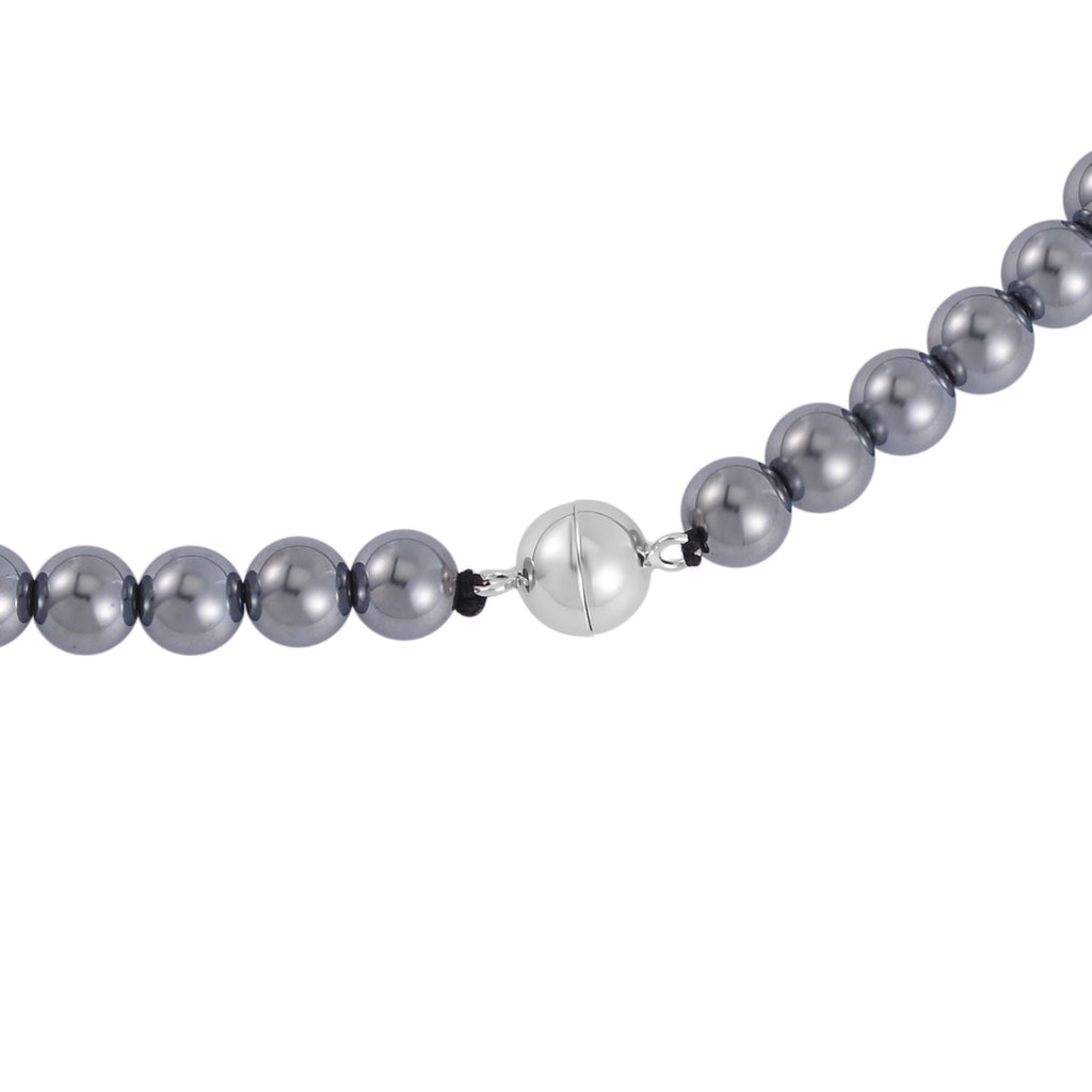 Terahertz Halskette ca. 50 cm 925 Silber rhodiniert ca. 245.00 ct