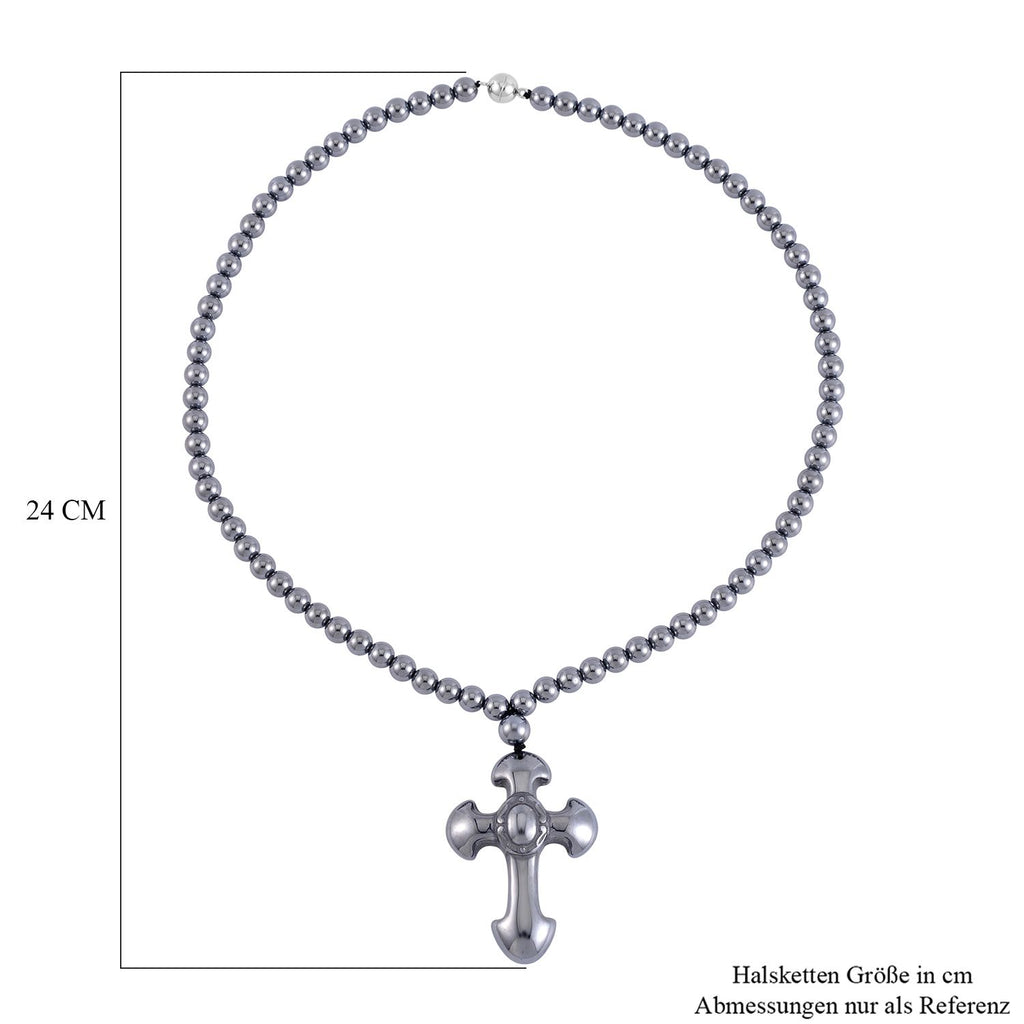 Terahertz Halskette ca. 50 cm 925 Silber rhodiniert ca. 245.00 ct
